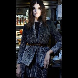 Rag and Bone Black Ombré Boleyn Blazer Size 12